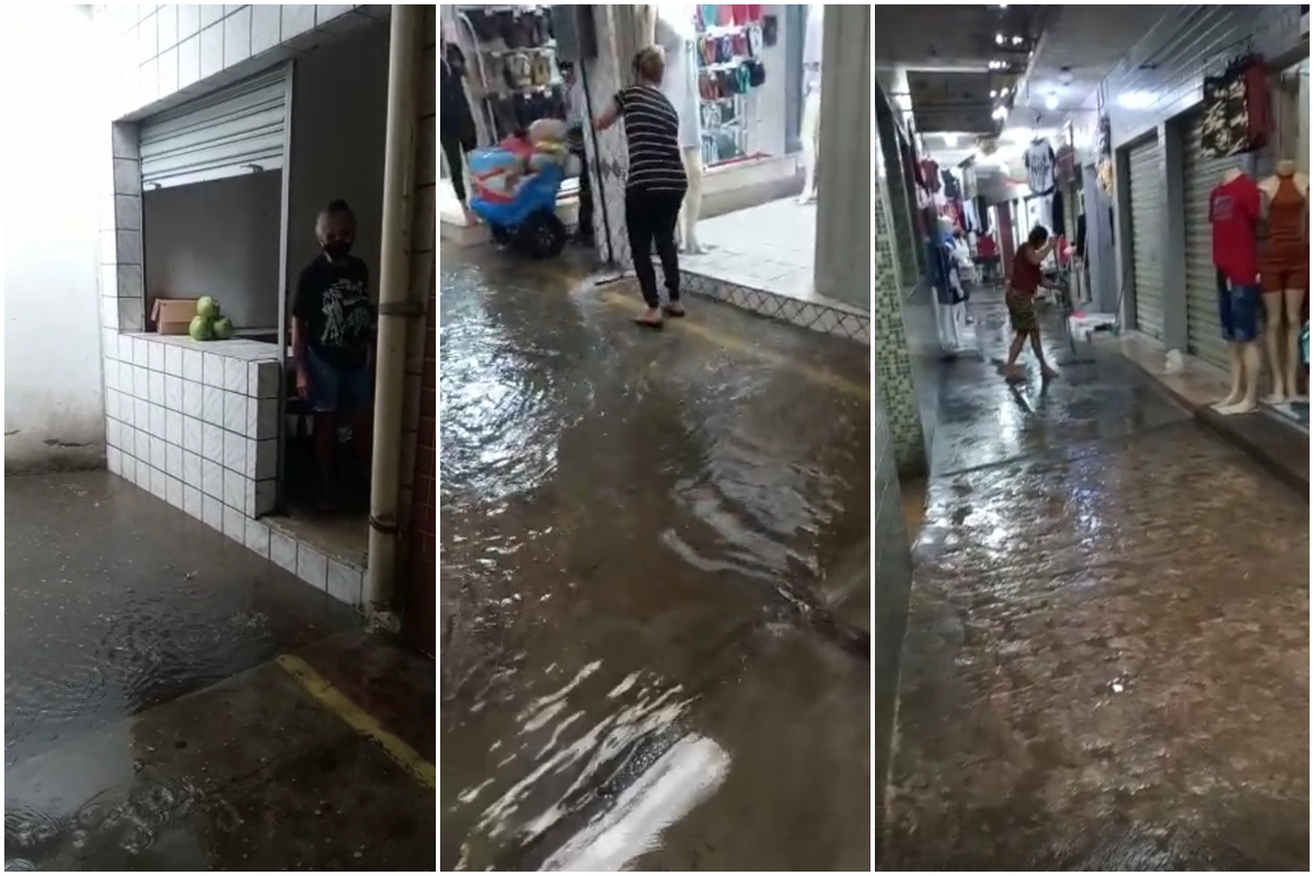 Comerciantes voltam a mostrar vídeo e pedir solução para Mercado de Patos