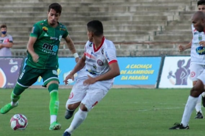 Nacional de Patos empata fora de casa e segue ameaçado de rebaixamento