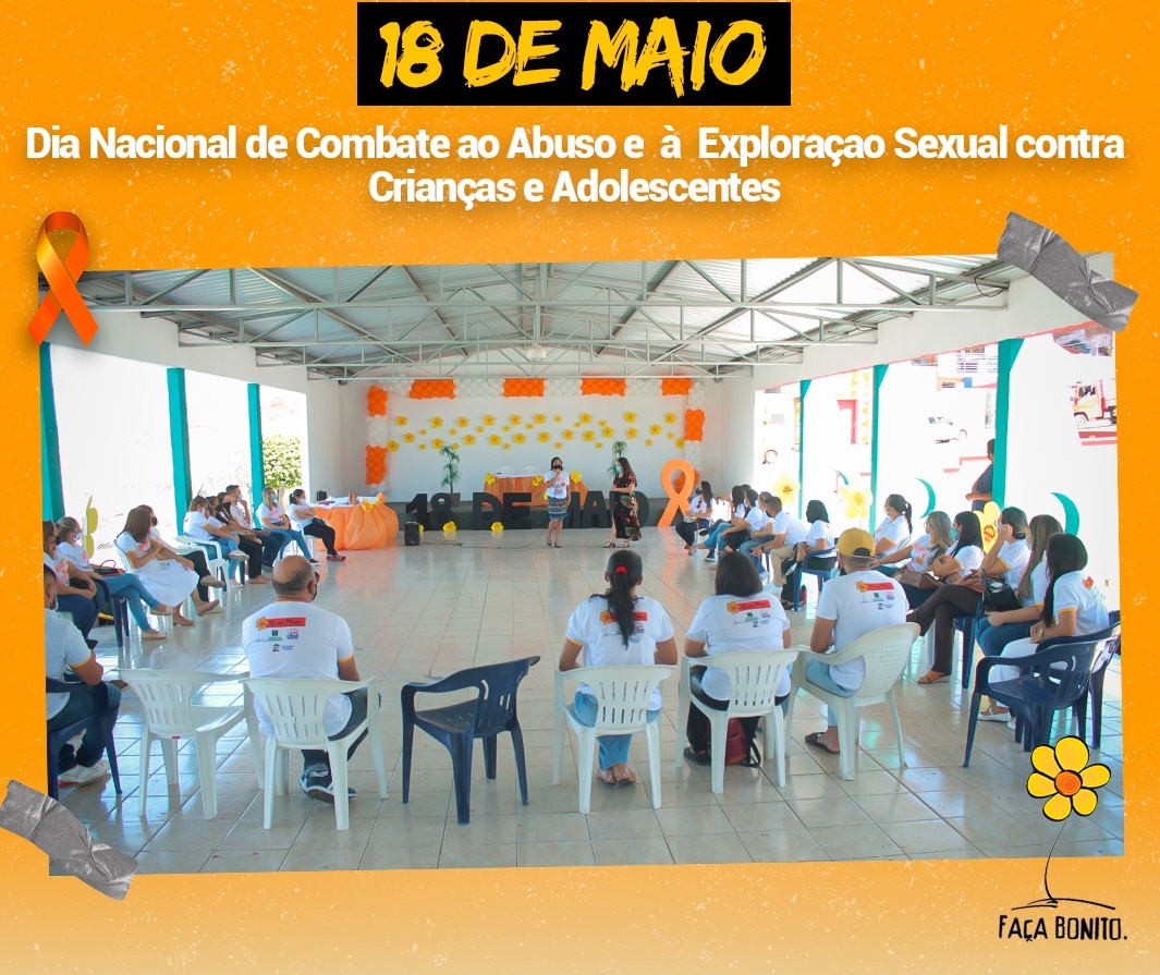 Prefeitura de Condado realiza evento em ao mês de combate ao abuso e a exploração sexual contra crianças e adolescentes