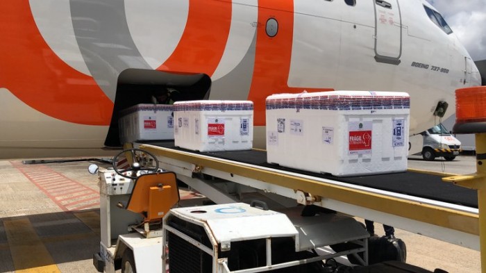 Paraíba recebe hoje mais de 140 mil doses de vacinas contra a Covid-19