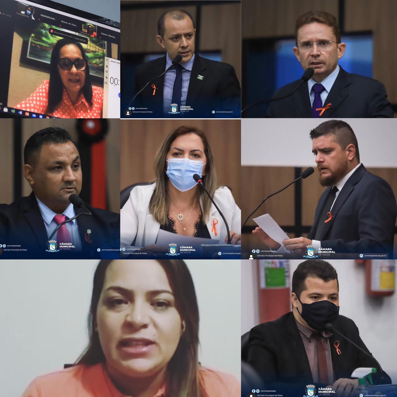 Vereadora Nadir Parabeniza seus pares por Abraçar a causa do Maio Laranja. Mês do Combate ao Abuso e Exploração Sexual de Adolescentes.