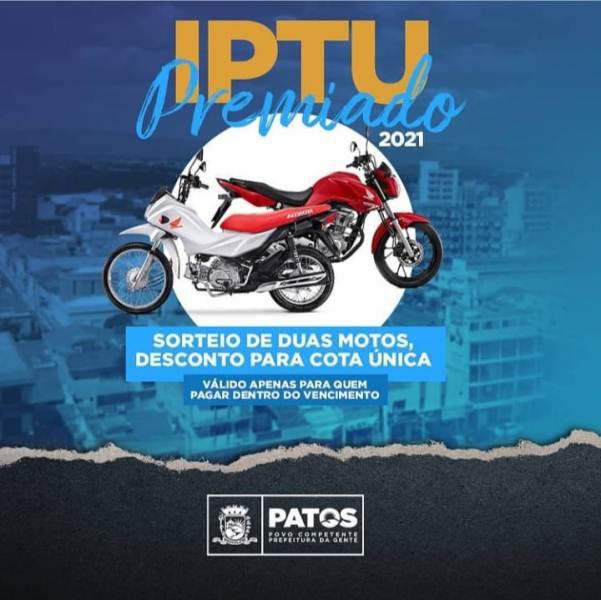 Cupons para sorteio da campanha do IPTU Premiado 2021 já estarão disponíveis a partir desta quinta-feira, 20