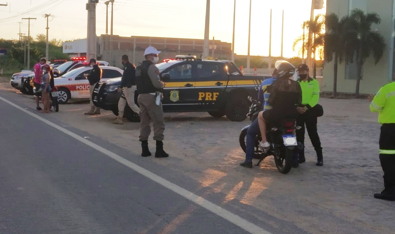 Fiscalização de trânsito é intensificada no final de semana em Patos e região