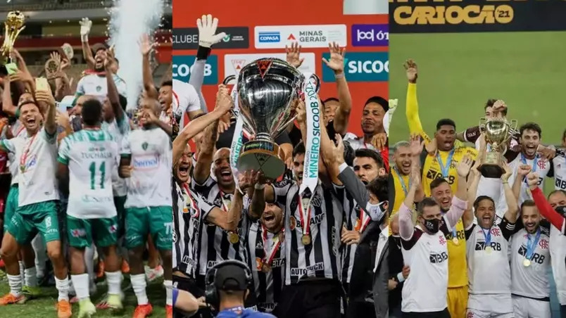 Conheça os clubes campeões estaduais de 2021 neste fim de semana