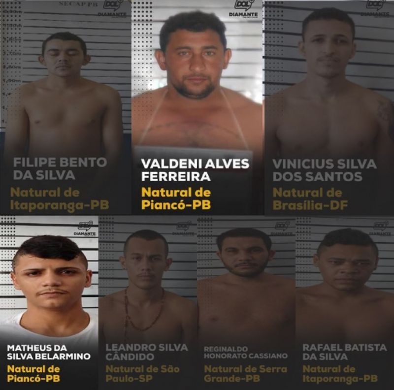 Polícia já recuperou cinco fugitivos da cadeia pública de Itaporanga