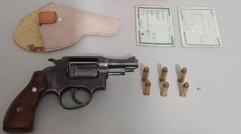 Polícia Militar apreende arma de fogo em Patos neste domingo (30)