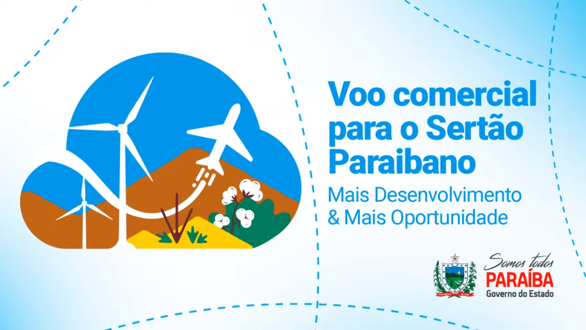 Vendas de passagens aéreas de Patos a Recife começam no dia 8 de junho, anuncia governador