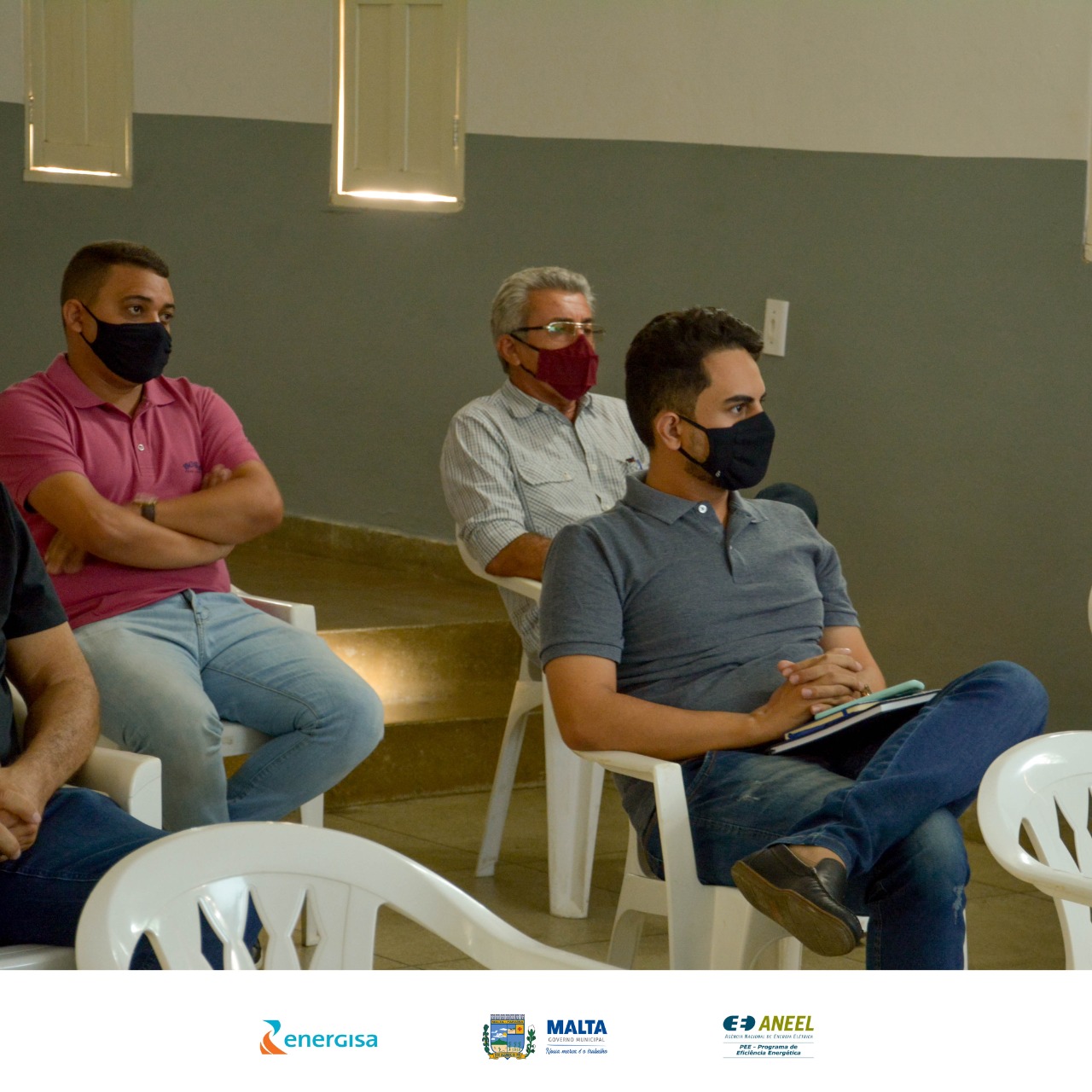 Projeto eficiência energética da Aneel e Energisa chega à Malta contemplando ruas com iluminação de lâmpadas em led