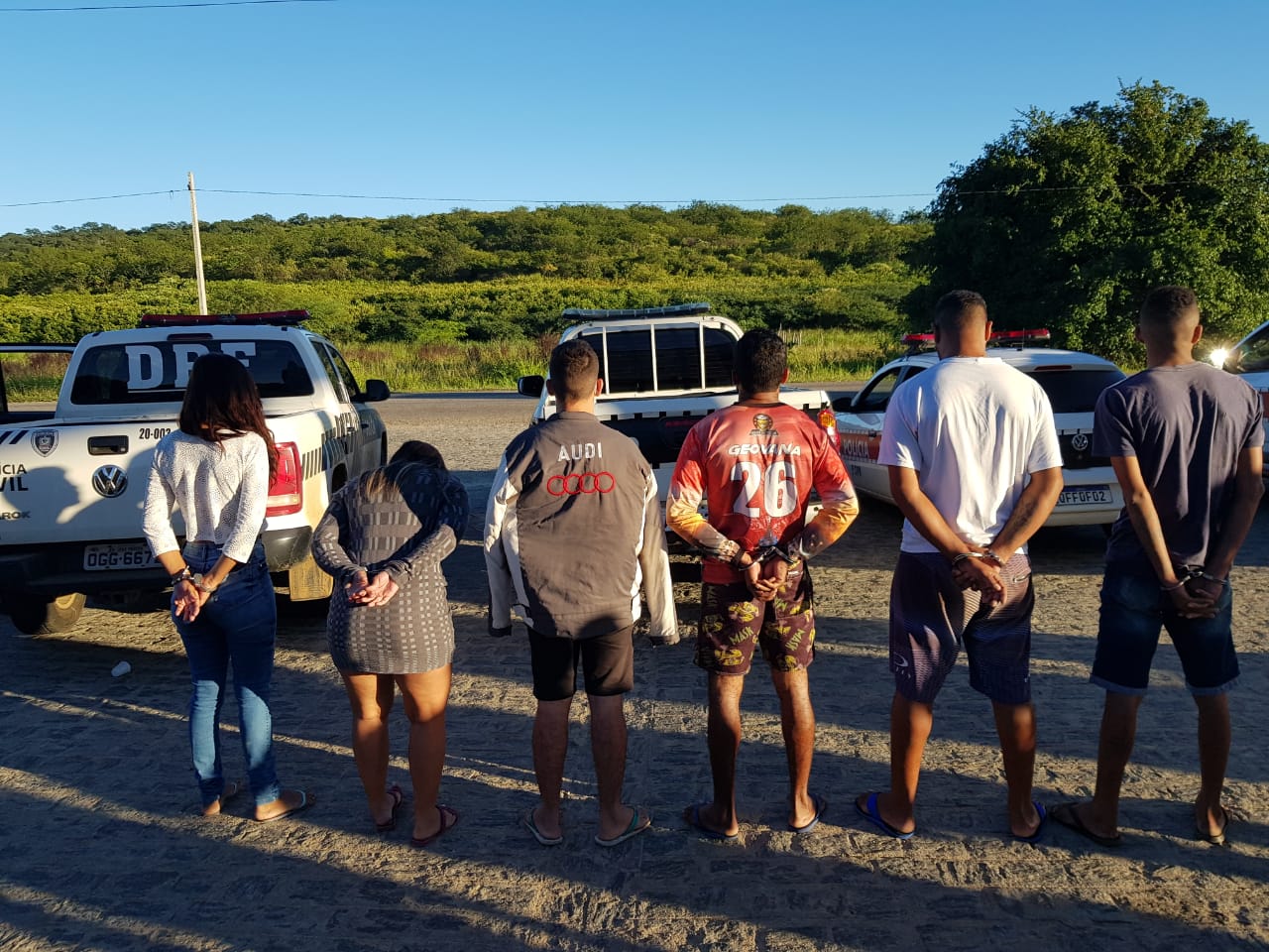 Operação São Jorge prende 06 pessoas entre Imaculada-PB e Água Branca