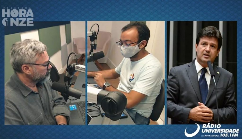 Mandetta declara em rádio de Patos que decisões erradas fazem Brasil pagar o preço: “Estamos muito mal liderados na pandemia”