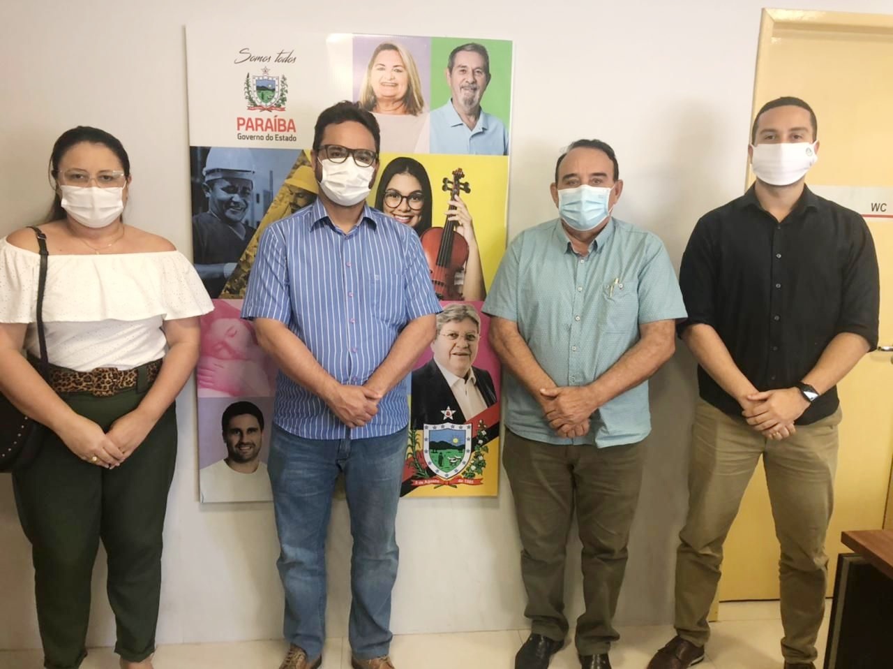 Prefeito de Santa Terezinha-PB consegue 300 cestas básicas junto ao Secretaria de Desenvolvimento Humano da Paraíba