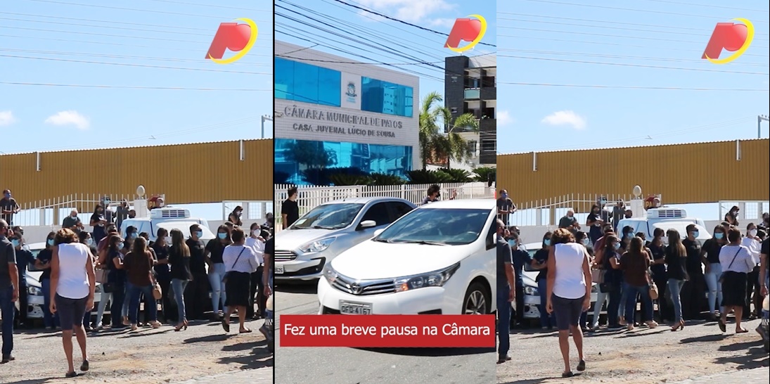 Patoenses dão adeus a Segundo Brito, secretário de Saúde, vítima da covid-19. Veja o vídeo