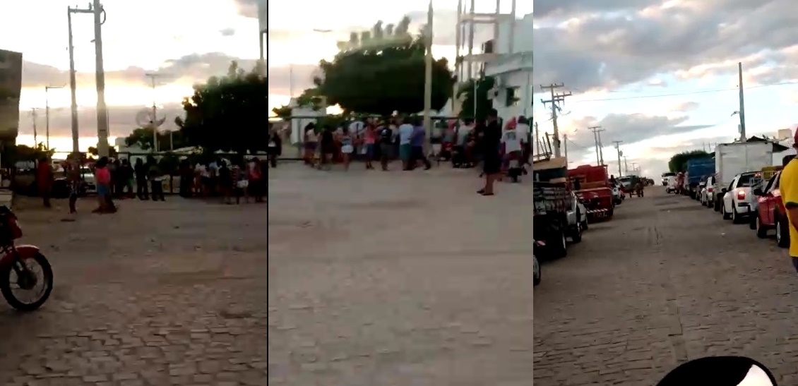 Internauta grava e envia vídeo de suposta aglomeração no Ceasa Patos. Comerciantes explicam