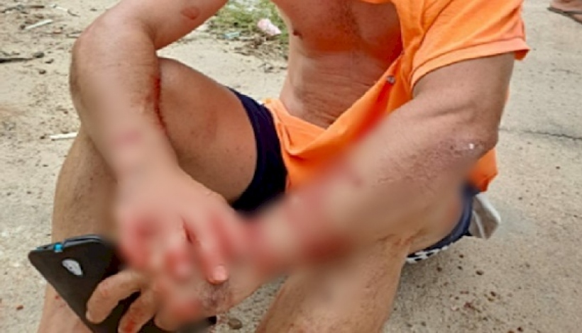 Suspeito de ter mostrado partes íntimas para crianças, é espancado por populares em Princesa Isabel