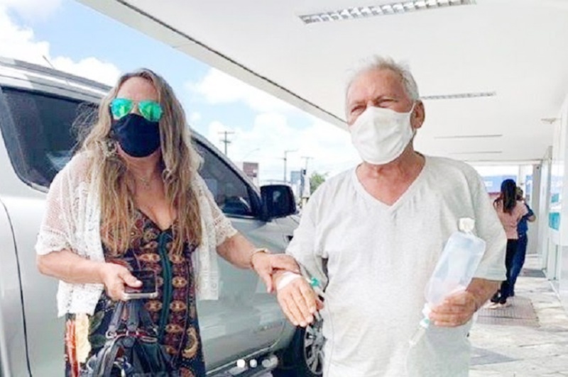 Acometido pela covid-19 pela 2ª vez, prefeito de Cajazeiras é internado em JP e poderá ser transferido para São Paulo