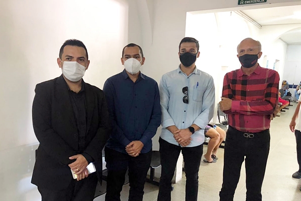 Secretário de Saúde da Paraíba faz visita ao Complexo Hospitalar Regional de Patos na manhã desta segunda (14)