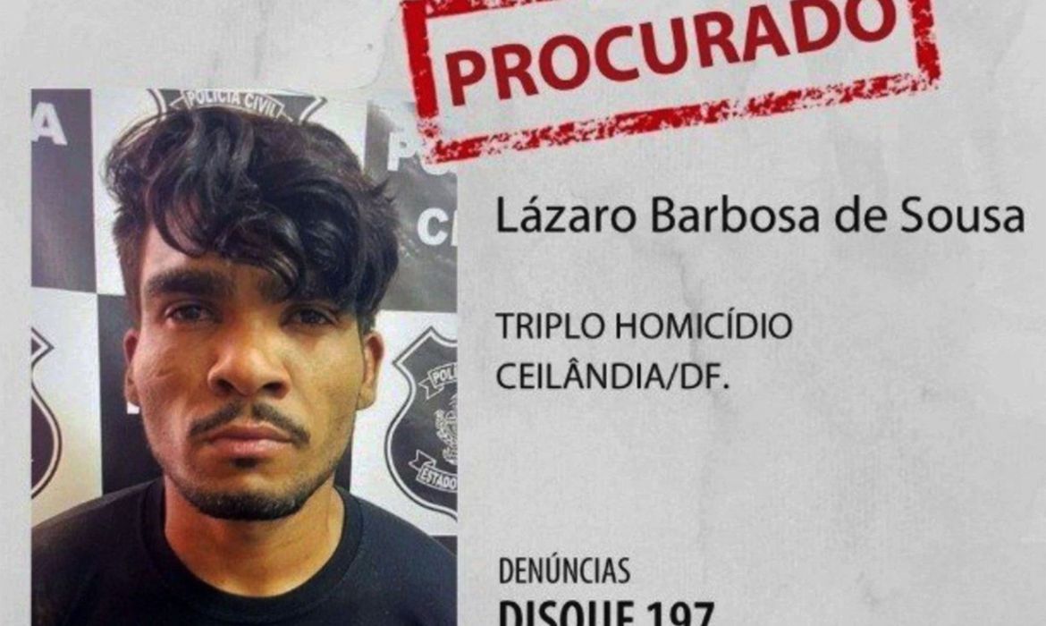 Polícia diz que notícias falsas prejudicam buscas por Lázaro Barbosa