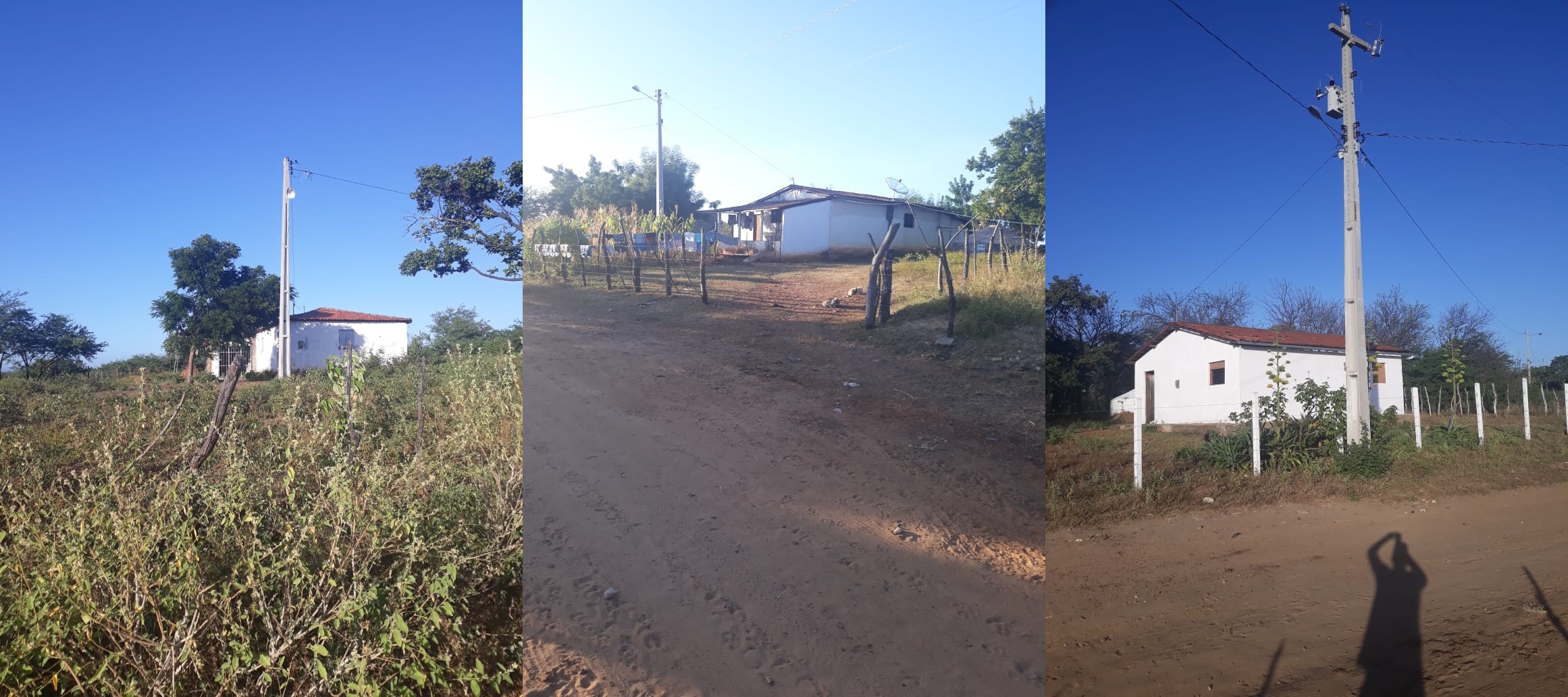 Famílias da Agrovila, zona rural de Patos, fazem apelo por iluminação pública