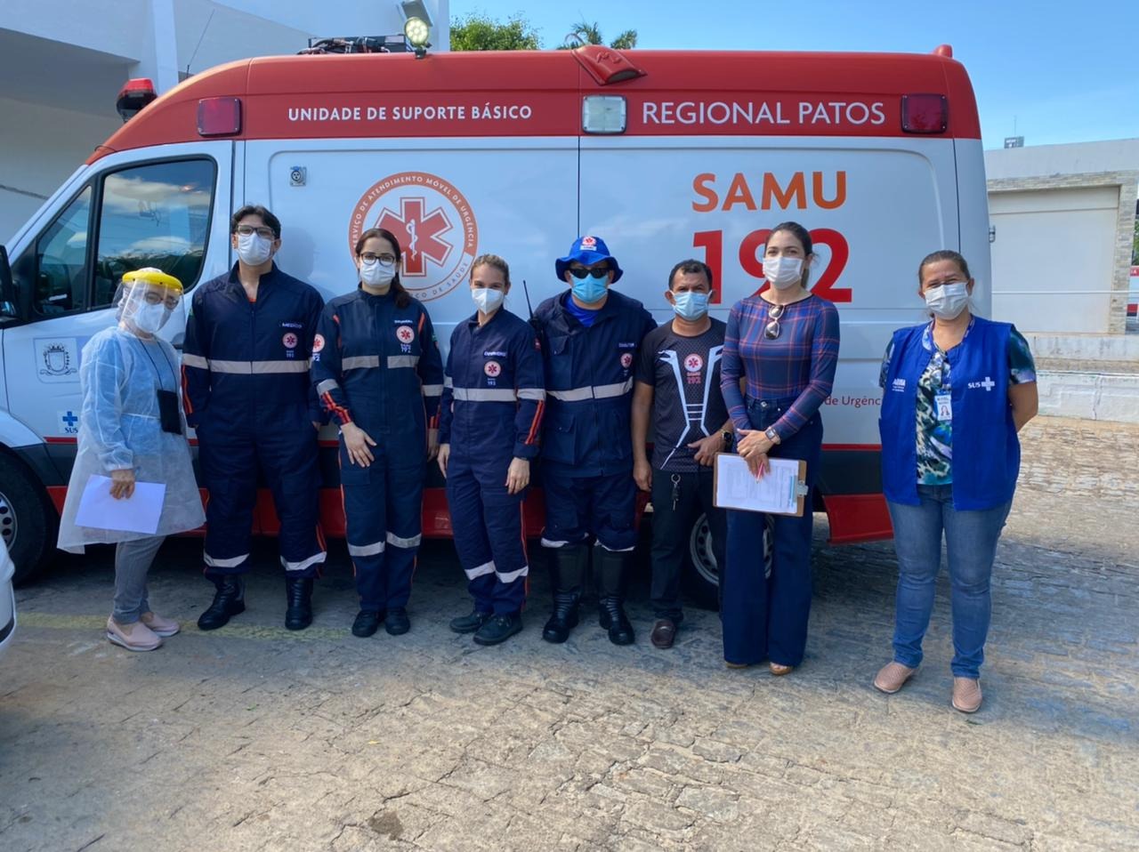 Agevisa realiza vistoria na frota do Samu de Patos nesta terça-feira (22)