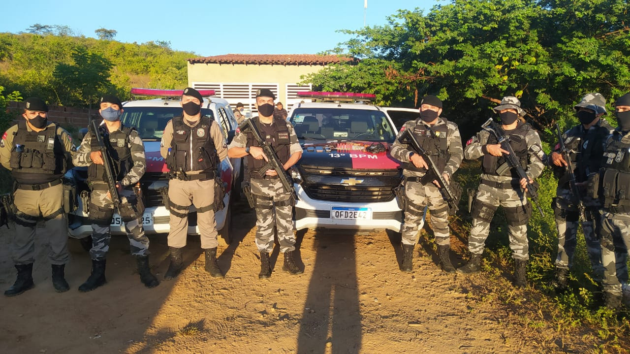Polícia prende no Vale do Piancó foragido da Justiça, além de apreender armas, munições e drogas