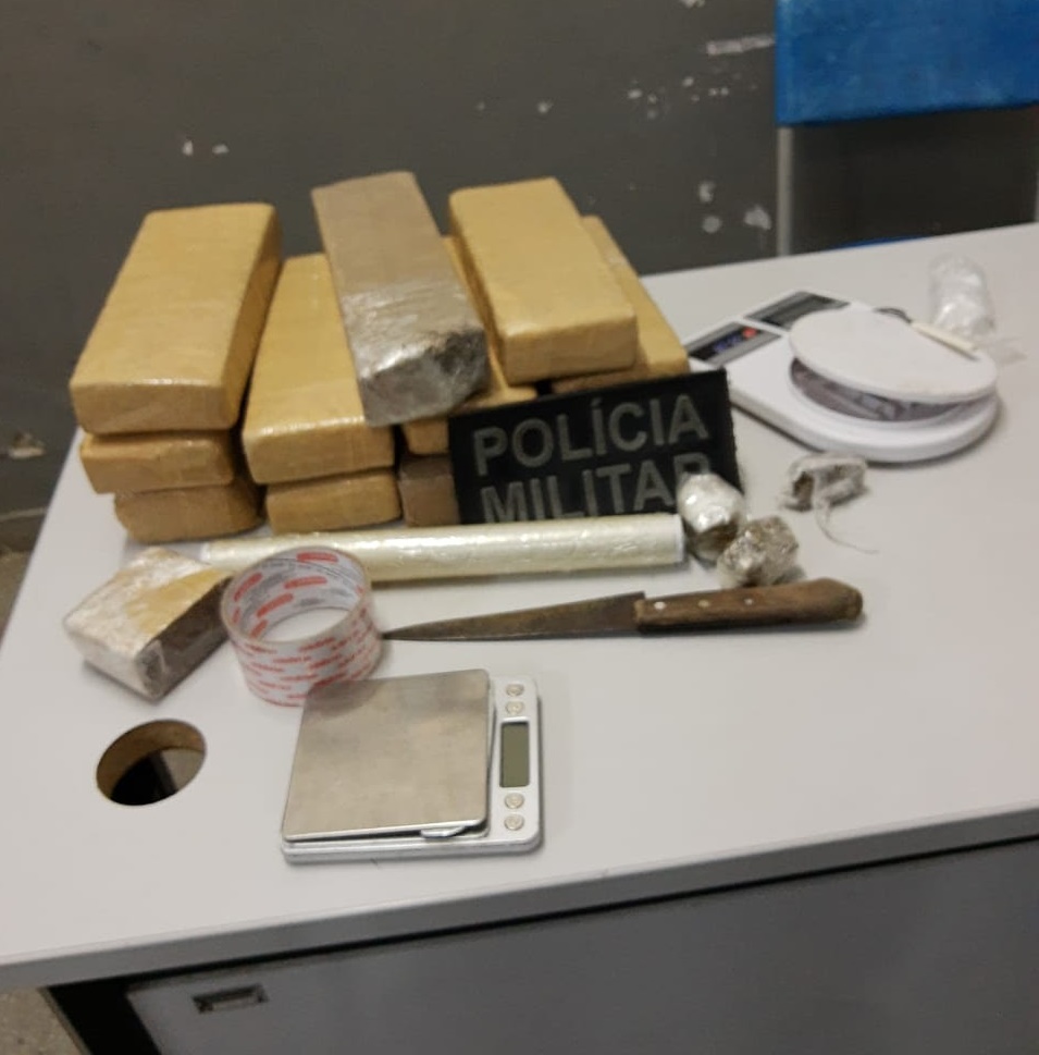 Polícia da Paraíba apreende mais 13 kg de drogas neste sábado (26)