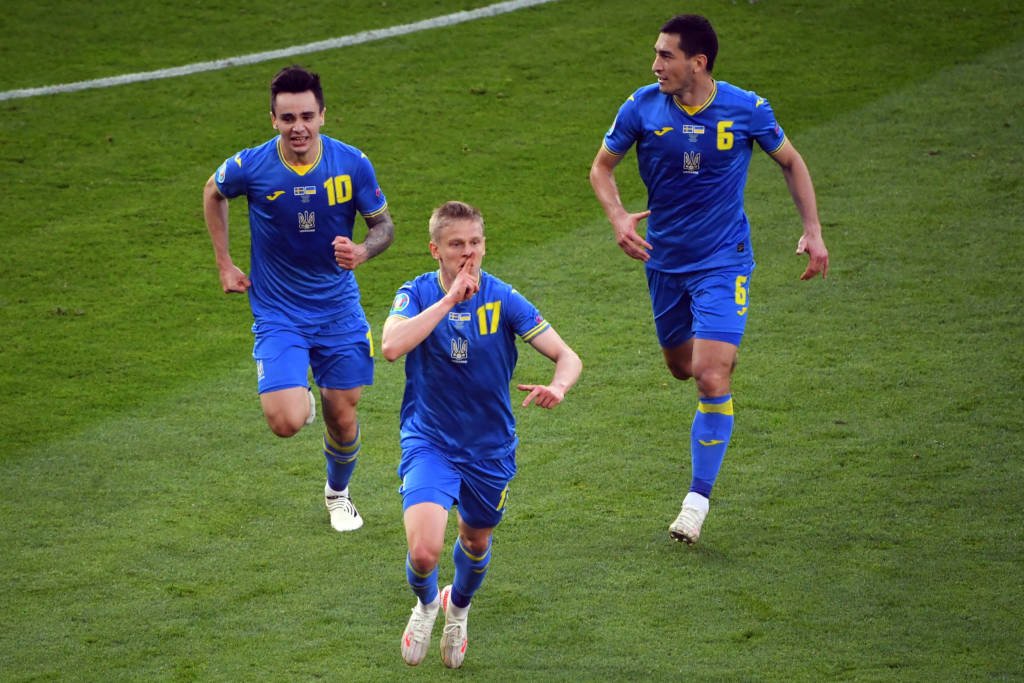 Com gol no fim da prorrogação, Ucrânia vence a Suécia e se classifica para as quartas da Eurocopa