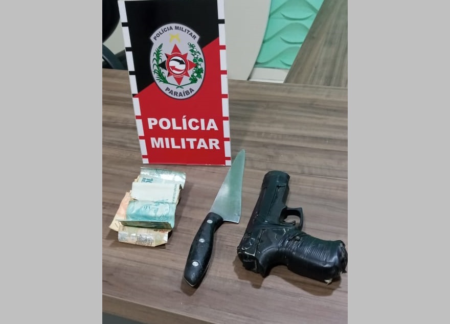 PM detém homem em Santa Luzia, com mandado de prisão em aberto por tráfico de drogas e porte ilegal de armas
