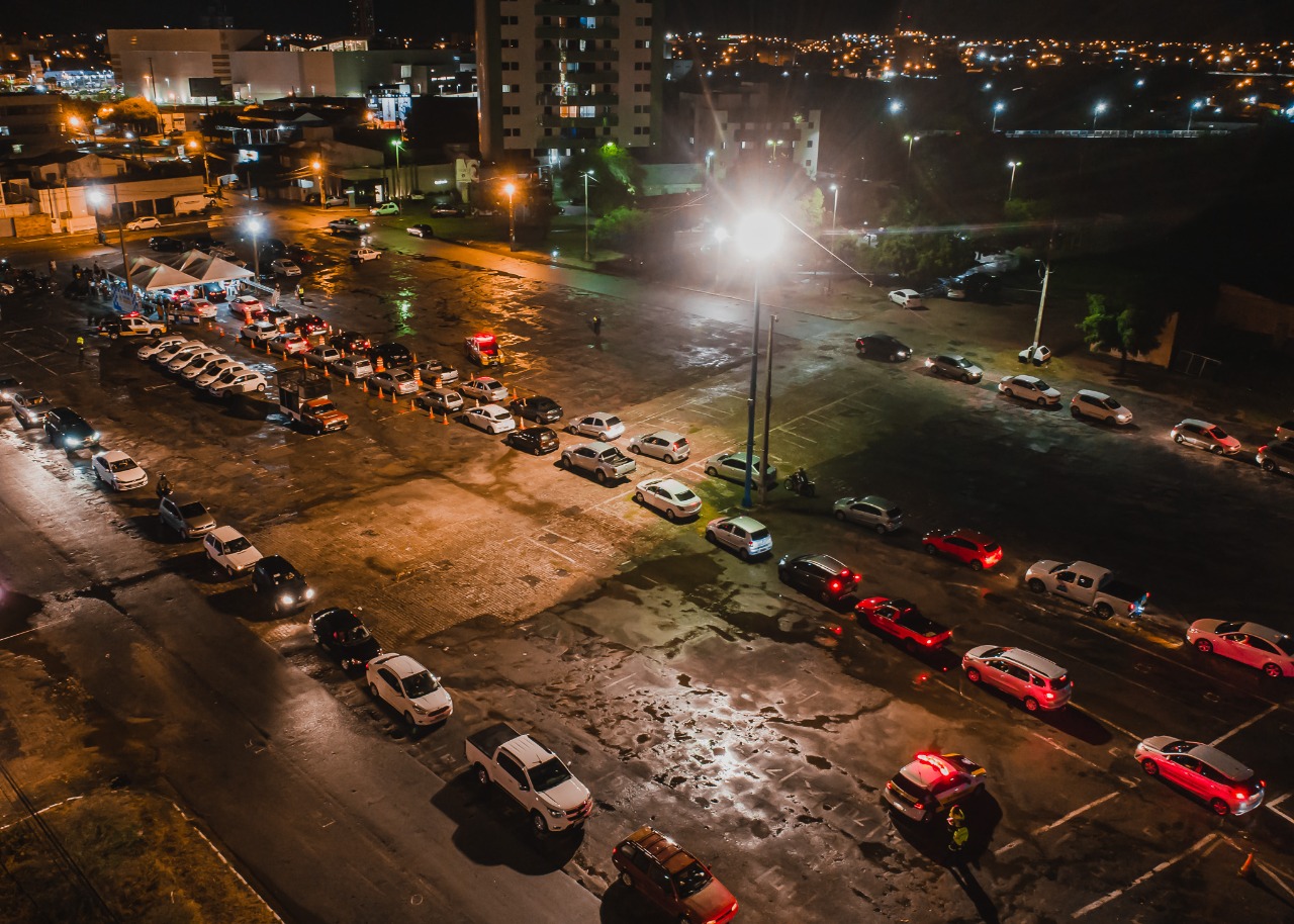 Vacina Covid: Prefeitura de Patos realiza Drive-thru e anuncia ampliação para 45 anos acima neste sábado (03)