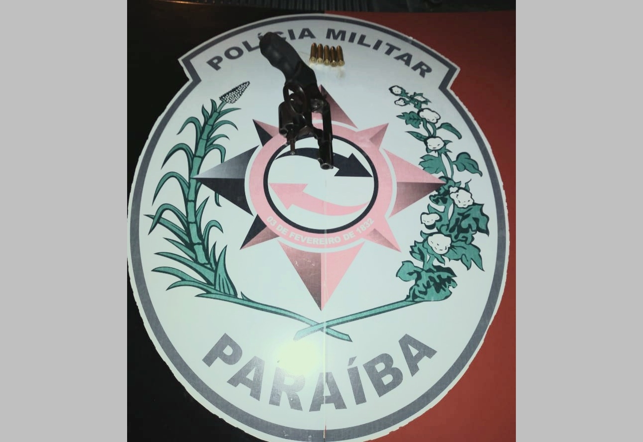 Polícia apreende arma de fogo durante operação nômade na zona rural de Cacimbas