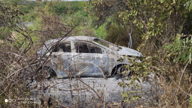 Polícia encontra veículo usado em assalto a mercadinho em Livramento