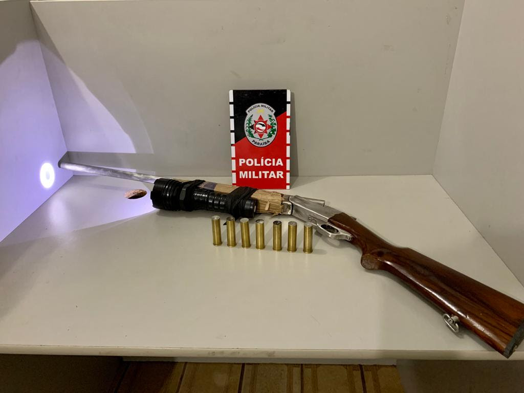 Polícia apreende armas de fogo em Cacimbas, Água Branca e outras cidades da PB