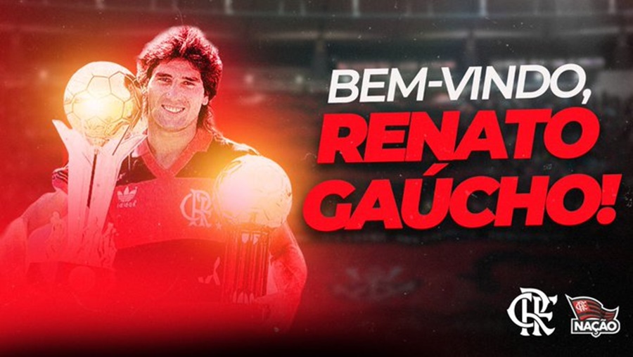 Flamengo anuncia Renato Gaúcho