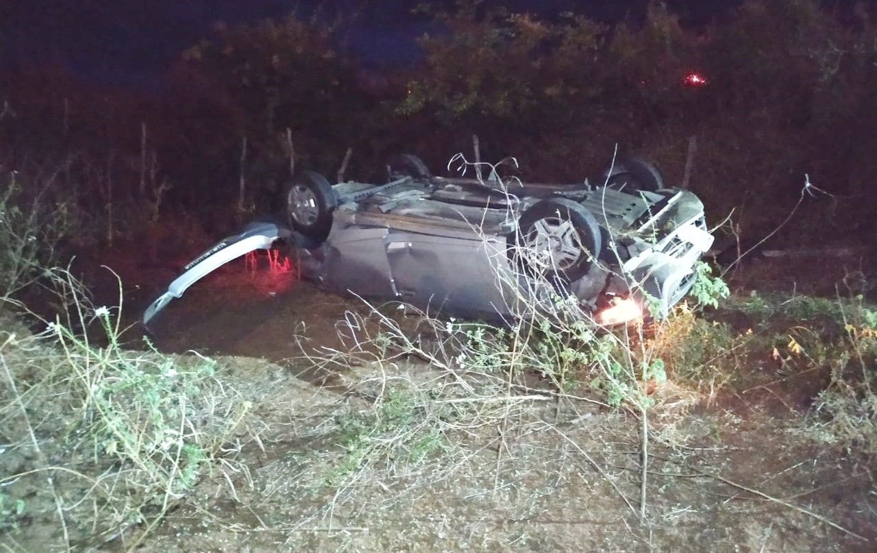 Major do Corpo de Bombeiros traz detalhes do acidente próximo a São José do Bonfim e adianta que as vítimas não tinham ferimentos graves