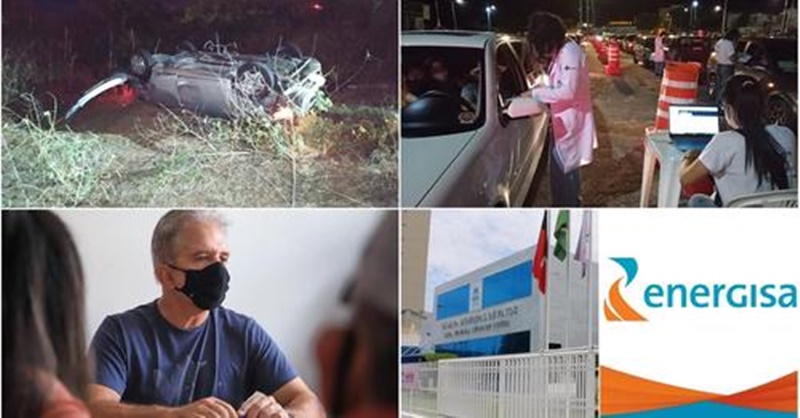 Incêndio, acidentes, e drive-thru da vacina marcam a semana em Patos. Veja o Resumo da Semana com Marcos Oliveira