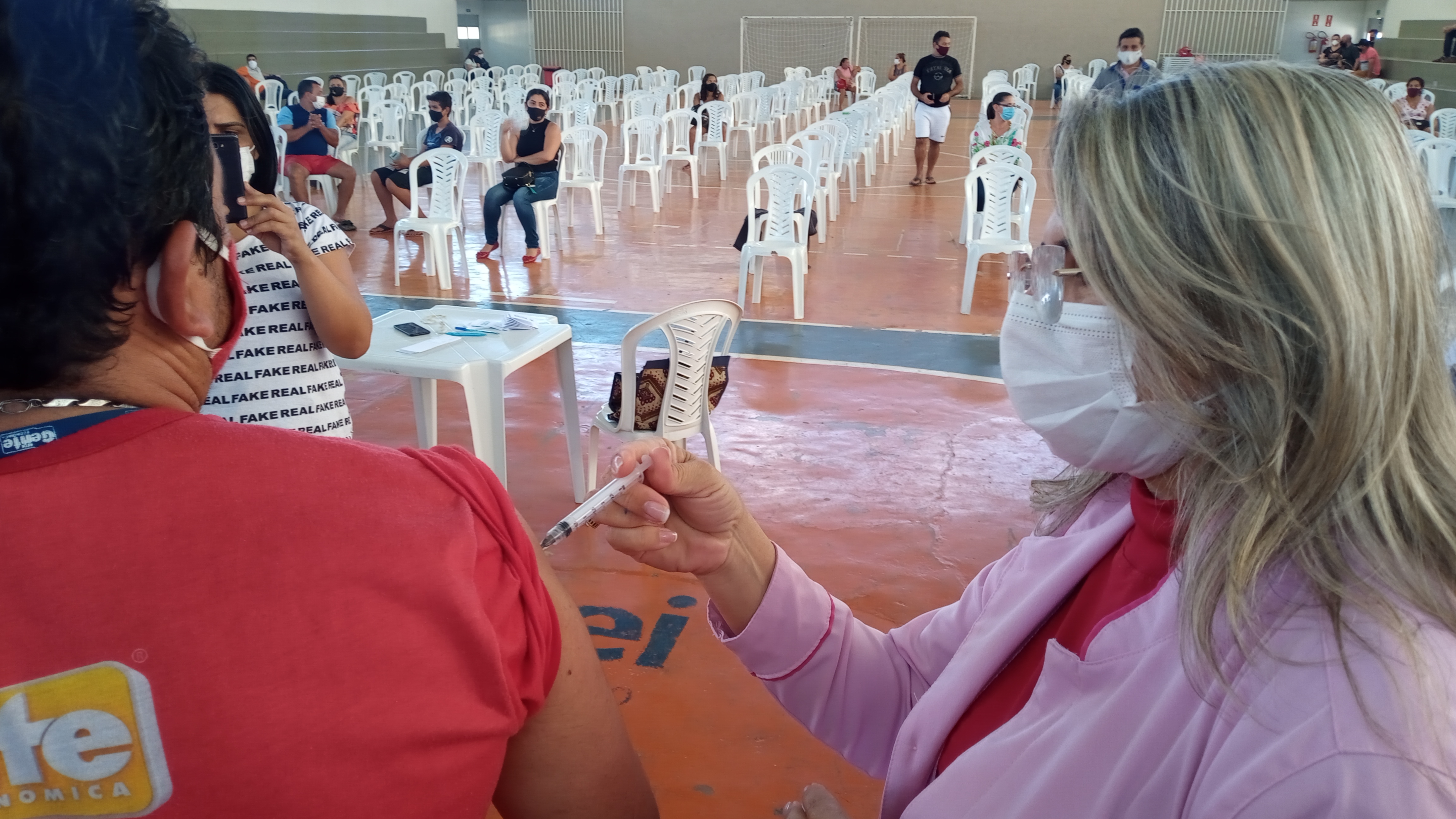 Patos dá início ao calendário de imunização contra covid para pessoas de 35 ou mais