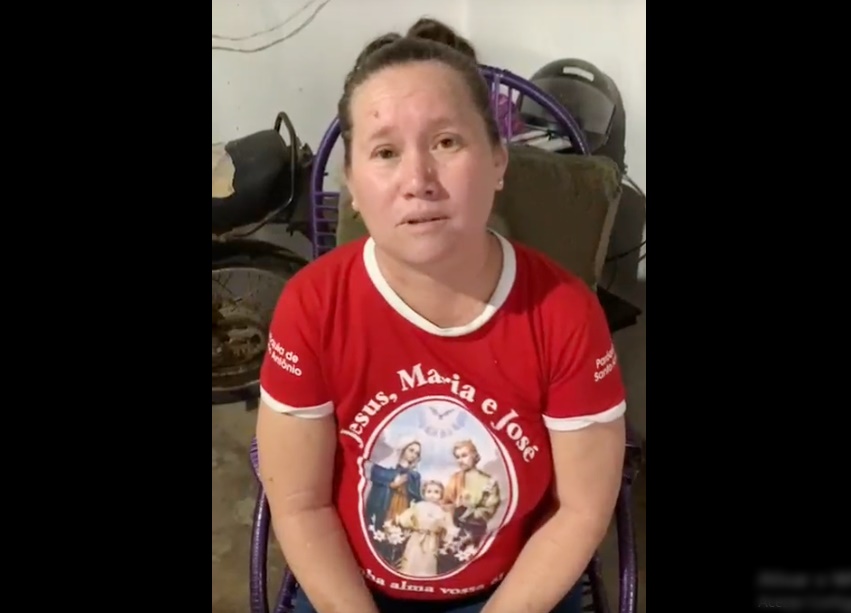 Mulher desempregada e com problema sério de saúde faz apelo à população para conseguir pelo menos alimentação