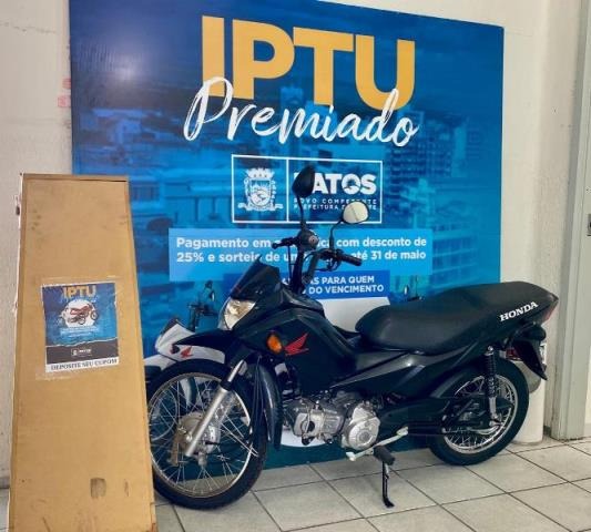 Prefeitura de Patos realizará segundo sorteio da campanha do IPTU Premiado 2021 em setembro