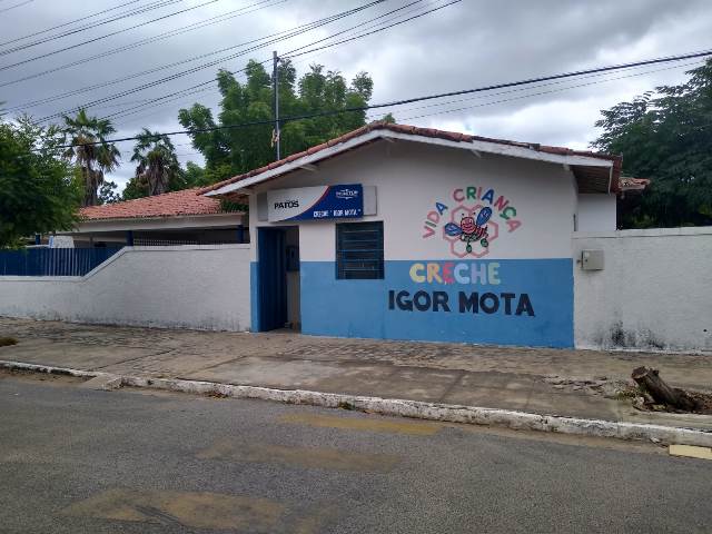 Creche Igor Mota é arrombada em Patos pela segunda vez em menos de oito dias