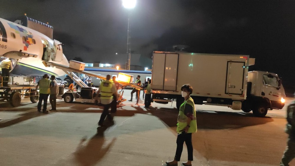 Paraíba recebe mais de 42.750 doses de vacinas contra a Covid-19