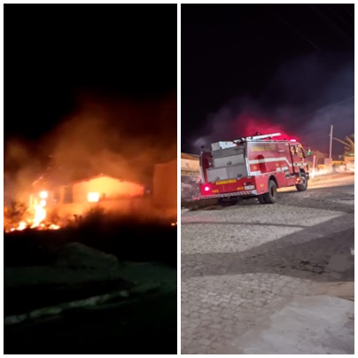 Fogo na vegetação leva transtorno a população de Santa Terezinha-PB e Bombeiros precisam ser acionados. Veja o vídeo