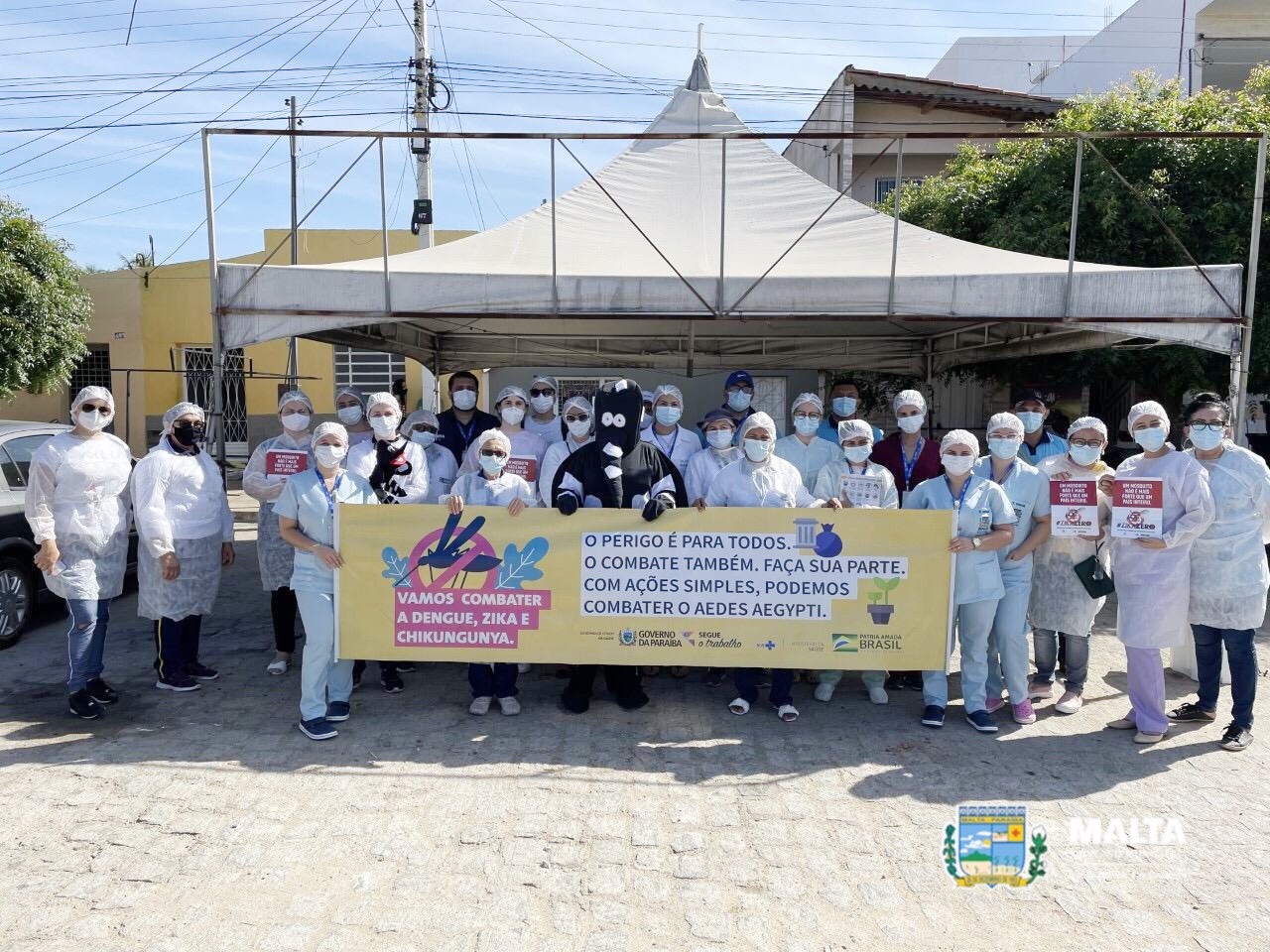 Secretaria de Saúde de Malta mobiliza equipe em combate à dengue, zika e chikungunya no munícipio