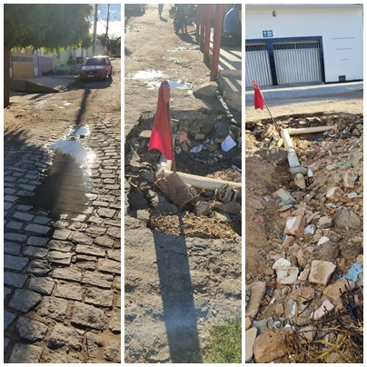 Vereador diz que Moradores Bivar Olinto estão revoltados e reclamam de galerias estouradas