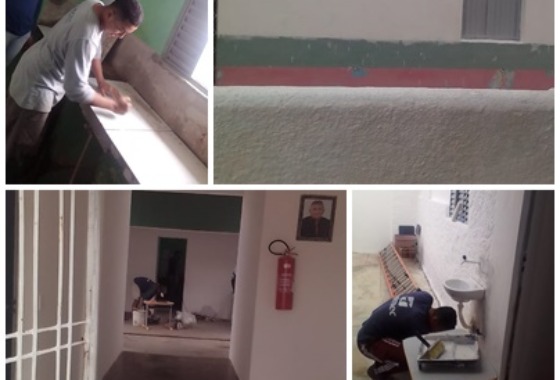 Prefeitura de Cacimba de Areia inicia reforma das Escolas da Rede Municipal