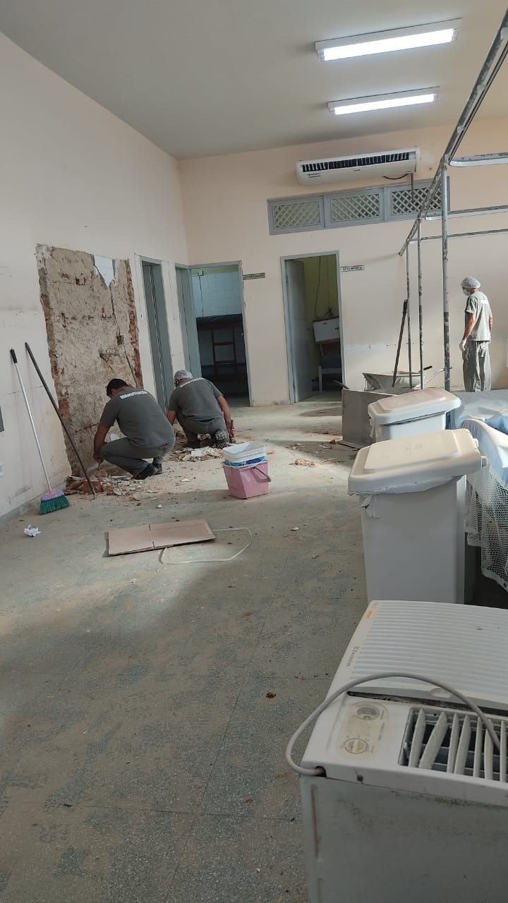 Hospital Regional de Patos inicia reforma da UTI Convencional