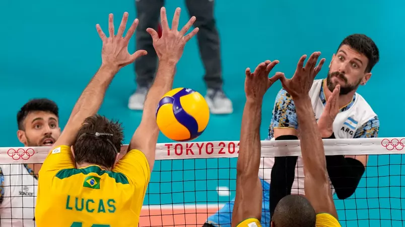 Olimpíadas: Brasil perde da Argentina e fica sem medalha no vôlei masculino
