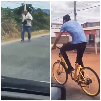 Homem relata que foi atacado por mais de 100 abelhas na manhã deste sábado (07) em Patos. Ciclistas e motociclistas também foram vítimas