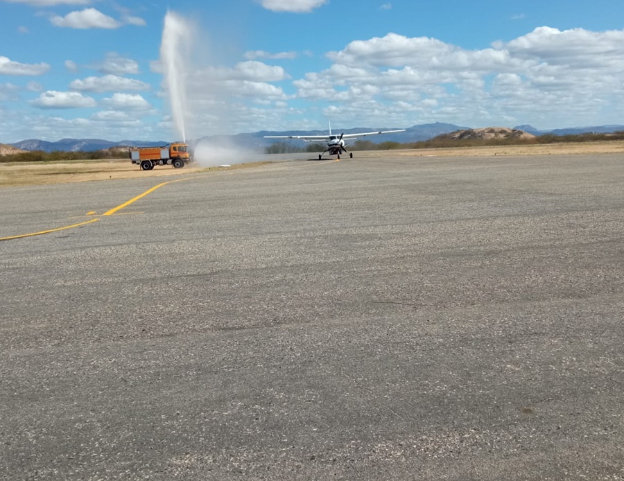 Momento Histórico: Aberta oficialmente em Patos, a aviação comercial do Sertão