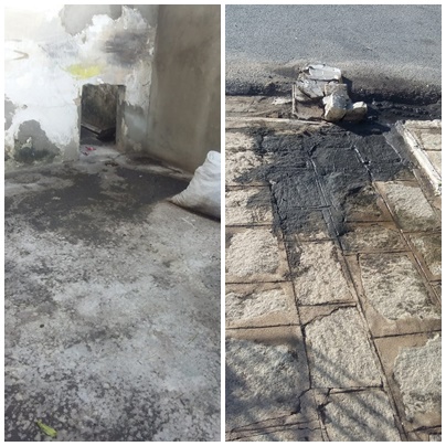 Cidadã patoense faz apelo ao município para conserto de galerias estouradas no bairro Juá Doce. Confira