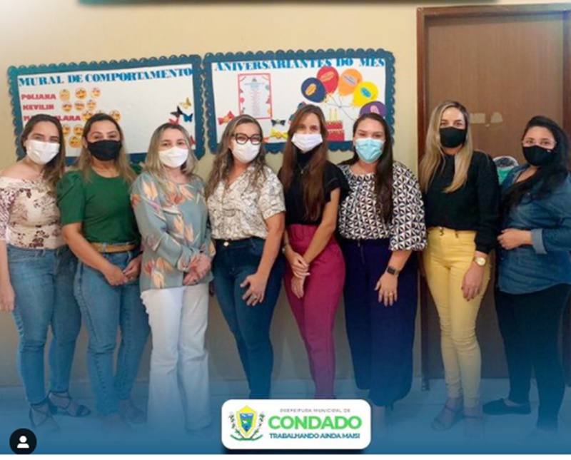 Representantes da Secretaria Estadual de Desenvolvimento Humano da Paraíba faz visita ao município de Condado-PB