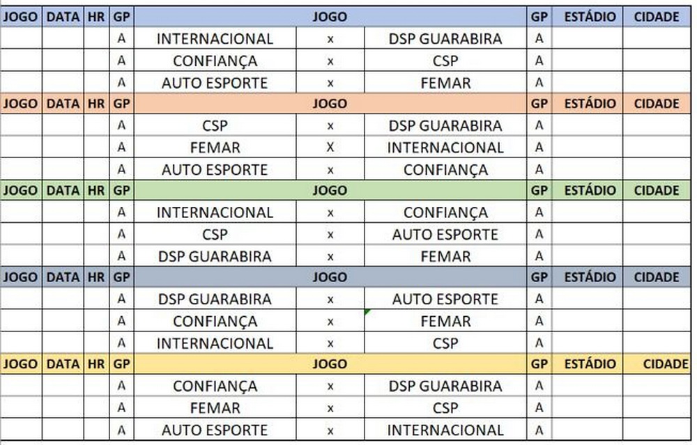 Arbitral define 2ª Divisão do Campeonato Paraibano com 12 clubes